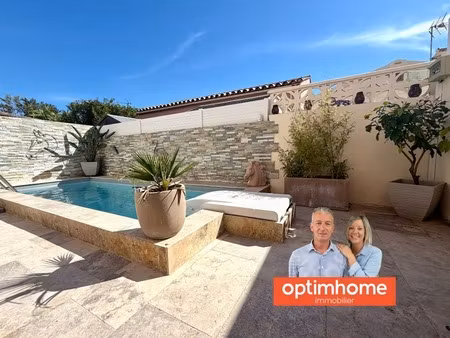 villa 4 pièces avec garage et piscine
