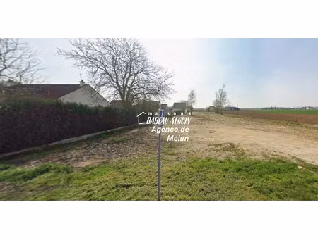 vente terrain 706 m² à crisenoy (77390)  115 000 €