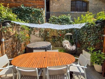 loft duplex avec terrasse – calme absolu parc de la tête d’or