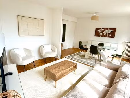 appartement 2 pièces meublé – 52 m² – lumineux – ascenseur – rer b au pied