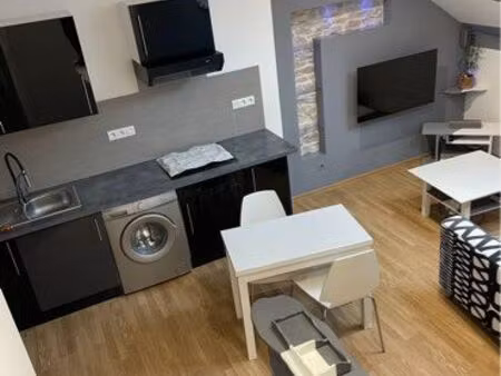 t1 meublé 37m2 utiles - crémieu - 700 cc (eau + électricité incluses + clim) - coup de cœu