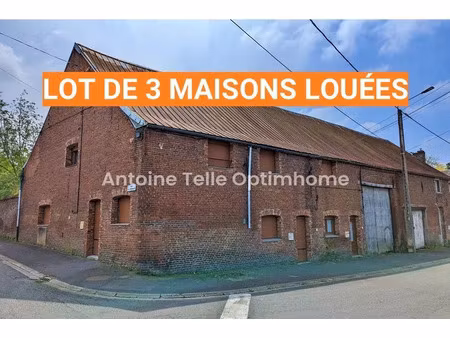vente immeuble 12 pièces 214 m² à le cateau-cambrésis (59360)  140 000 €