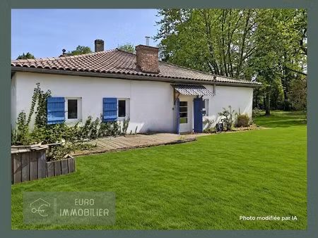 maison ancienne à rénover avec beau terrain - landes (40) - no