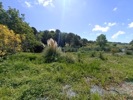 terrain avec permis de construire 2 maisons avec piscine