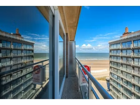 prachtig appartement met 2 slaapkamers en zijdelings zeezicht !