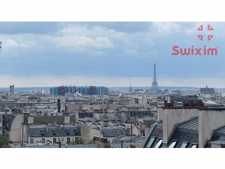 appartement avec balcon 2 pièces de 45 m² - vue tour eiffe