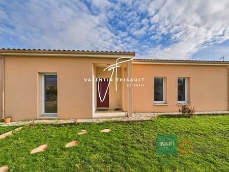 maison t5 plain-pied au calme avec piscine à chabournay