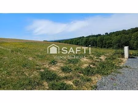 terrain a batir 1300 m2 / viabilise / calme