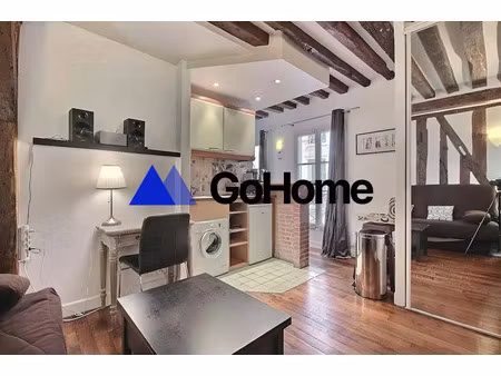 location meublée appartement 1 pièce 20 m² à paris 1er (75001)  1 065 €