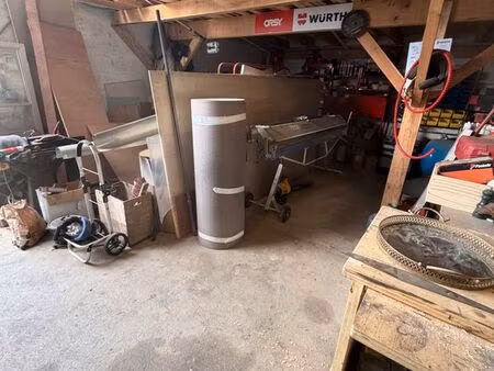 atelier menuiserie tout équipé