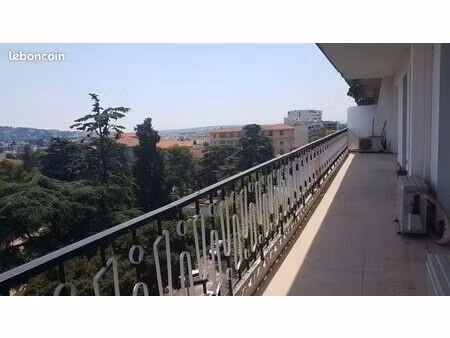 appartement 4/5p 140 m2  vue sur cannes  secteur carnot