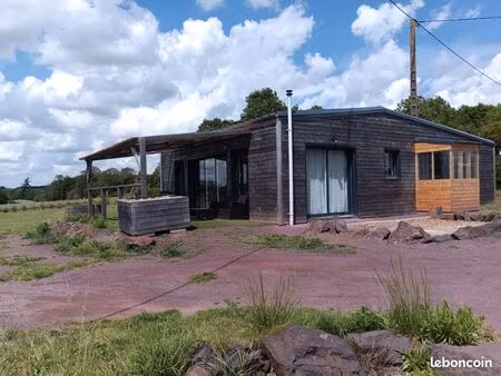 maison bois plein pied