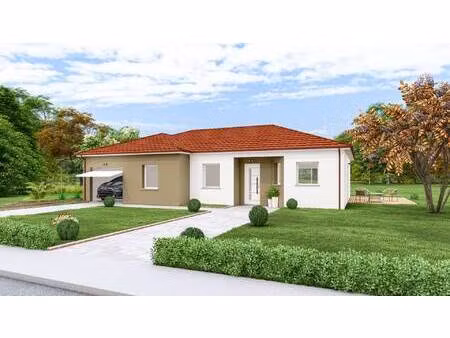 terrain avec maison neuve à vendre
