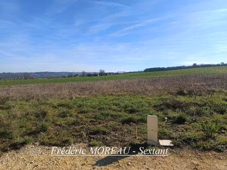 terrain constructible à vendre