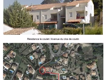 location annuelle - t2 meublé - gréoux les bains