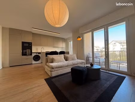 t2 49m² haut de gamme refait à neuf + grand balcon + parking – vétraz-monthoux