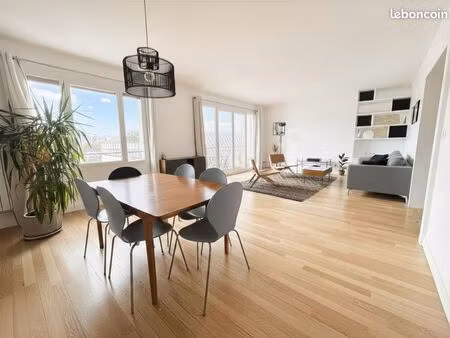 appartement meublé 4 pièces – 95 m² – bécon-les-bruyères (asnières-sur-seine)