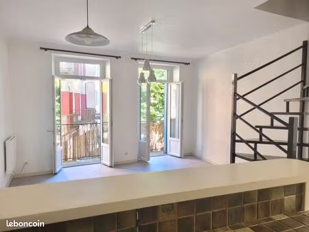 t3 en duplex spacieux et fonctionnel au centre-ville