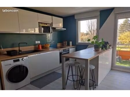appartement 3 pièces 63 m²