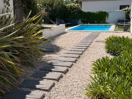 maison familiale avec piscine secteur pié d'autry