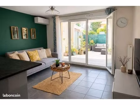 t3 – résidence récente – saint-loup – terrasse 25 m² – parking