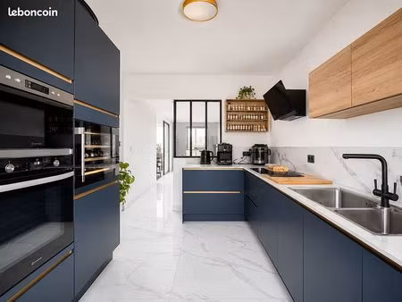 duplex d’exception entièrement rénové 122m2– lyon 9 / saint-rambert