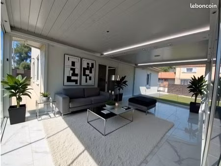 voyagez sans bouger  villa t4 atypiques de plain-pied à vendre