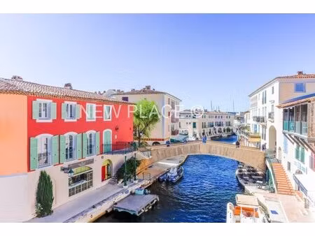 port grimaud - bel appartement 3 chambres avec amarrage 7 mètres