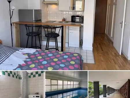 studio meublé 23 m² – paris 15e – métro convention