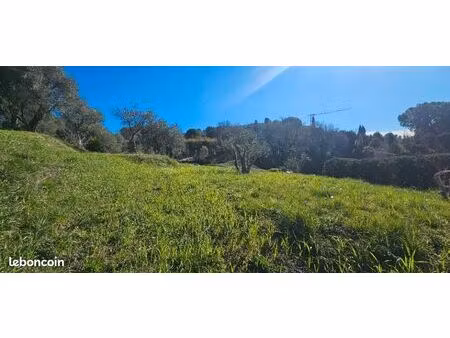 terrain 1 500 m² grasse