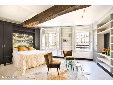 appartement rénové – saint-michel  paris 5e – investissement clé en main