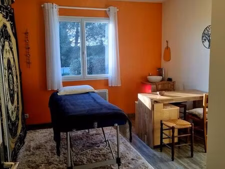 loue cabinet de thérapeute/paramédical dans villa paisible st pierre de lages  20 min est 