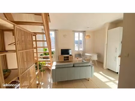 marengo médiathèque t2 duplex 40m2 (meublé) – proche gare  métro  médiathèque  station vél