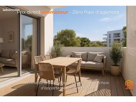 appartement - 3 pièces - t2/t3 neufs toulouse - ptz