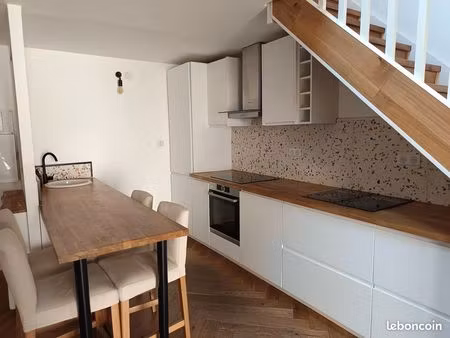 saint cyprien – appt avec jardin | t1 bis mezzanine rénové