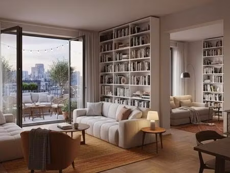 idéal investissement / premier achat – 2 pièces en étage avec terrasse