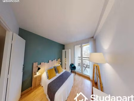 chambre 1 pièce 10 m²