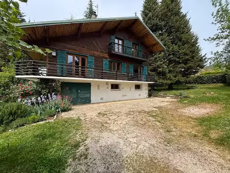 chalet à vendre à mouxy - 4 chambres  terrain constructible de 1 187 m² !