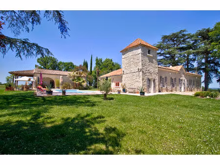 layrac - demeure de prestige de 444 m2 avec 3 gîtes indépendants  salle de jeux commune  p