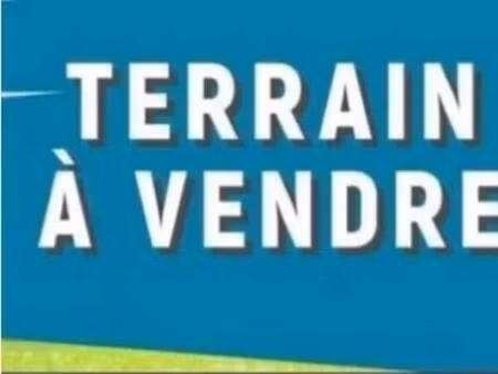 exclusivité parcelle terrain constructible de 500m² - non viabilisé