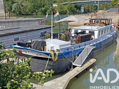 vente péniche 3 pièces