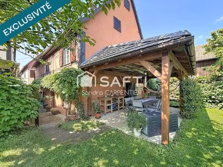 une maison alsacienne de caractère  alliant authenticité  confort moderne et qualité de vi