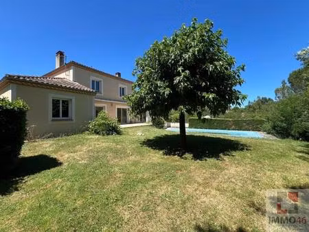 grande maison 5 chambres + bureau  sur sous-sol  avec piscine