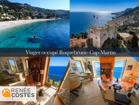 viager occupé - h88 ans - roquebrune cap martin (06190)