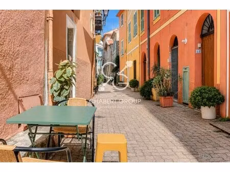villefranche-sur-mer – appartement – studio mezzanine – 39 m² – vieille ville – extérieur 