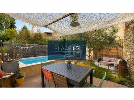 maison de village 120m² avec piscine