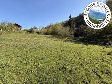grand terrain constructible avec foret