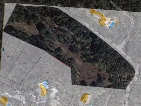 terrain à bâtir dans le parc résidentiel de l'estérel mandelieu 21850 m2