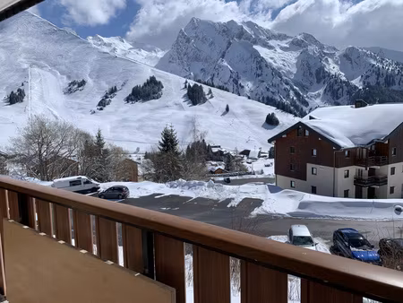 manigod col de merdassier appartement 25 m² avec chambre independante
