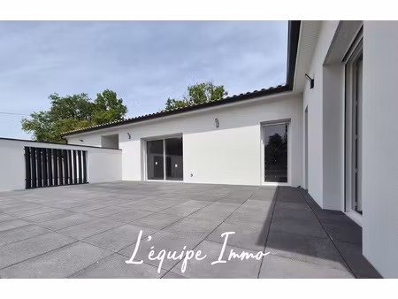 villa neuve de plain-pied 4 chambres avec garage et jardin